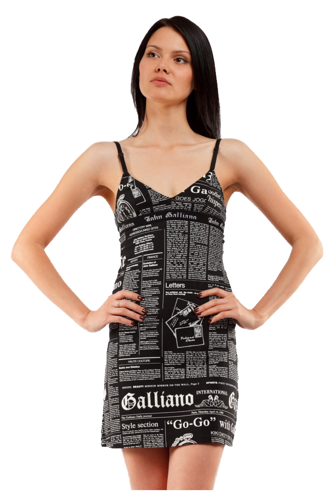 John Galliano платье H2S11H857 v-12