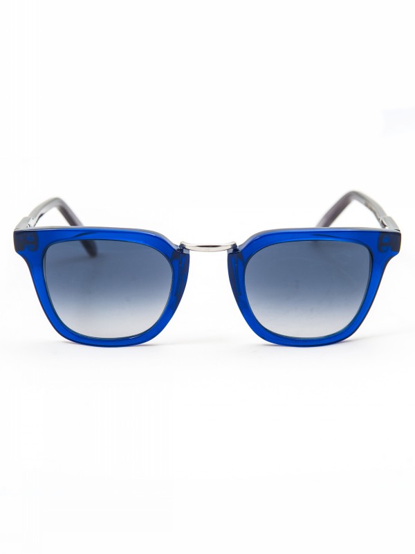 Cutler and Gross DEEP BLUE/GREY PINK-GRAD GREY LENSES очки
